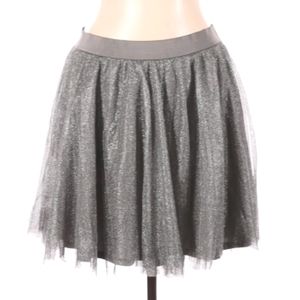 Lauren Conrad Silver Grey Tulle Skirt Tutu